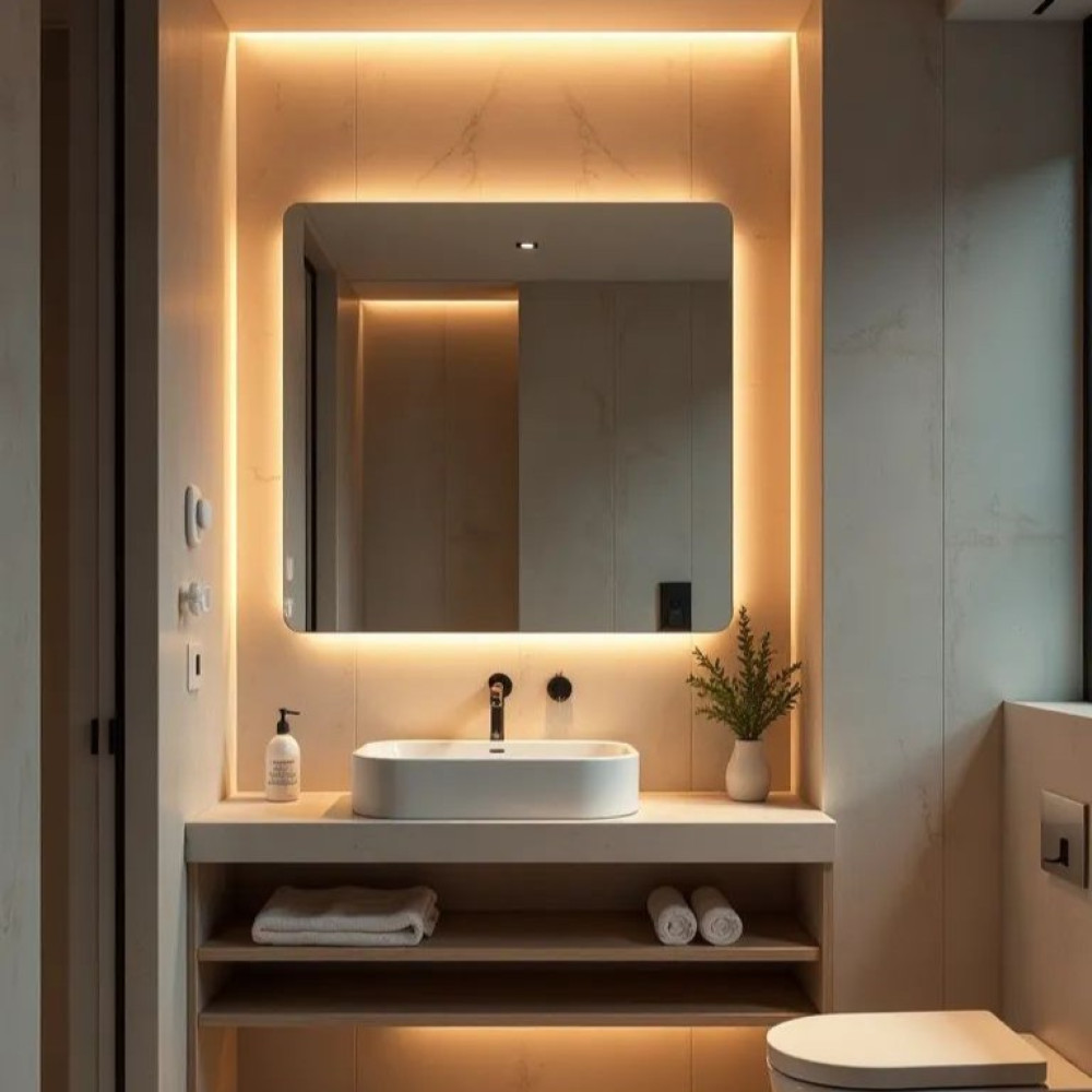 Oglinzi pentru baie Bathroom LED