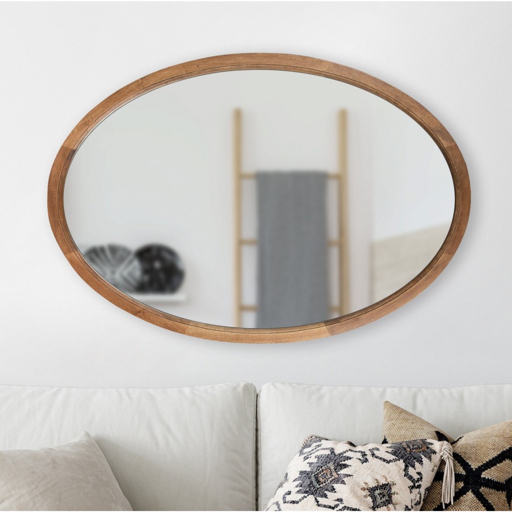 Используйте овальное зеркало, чтобы осветить комнату, прихожую, ванную комнату, кухню или спальню