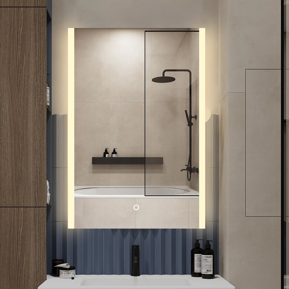 Oglindă cu LED - supliment elegant și funcțional la orice baie