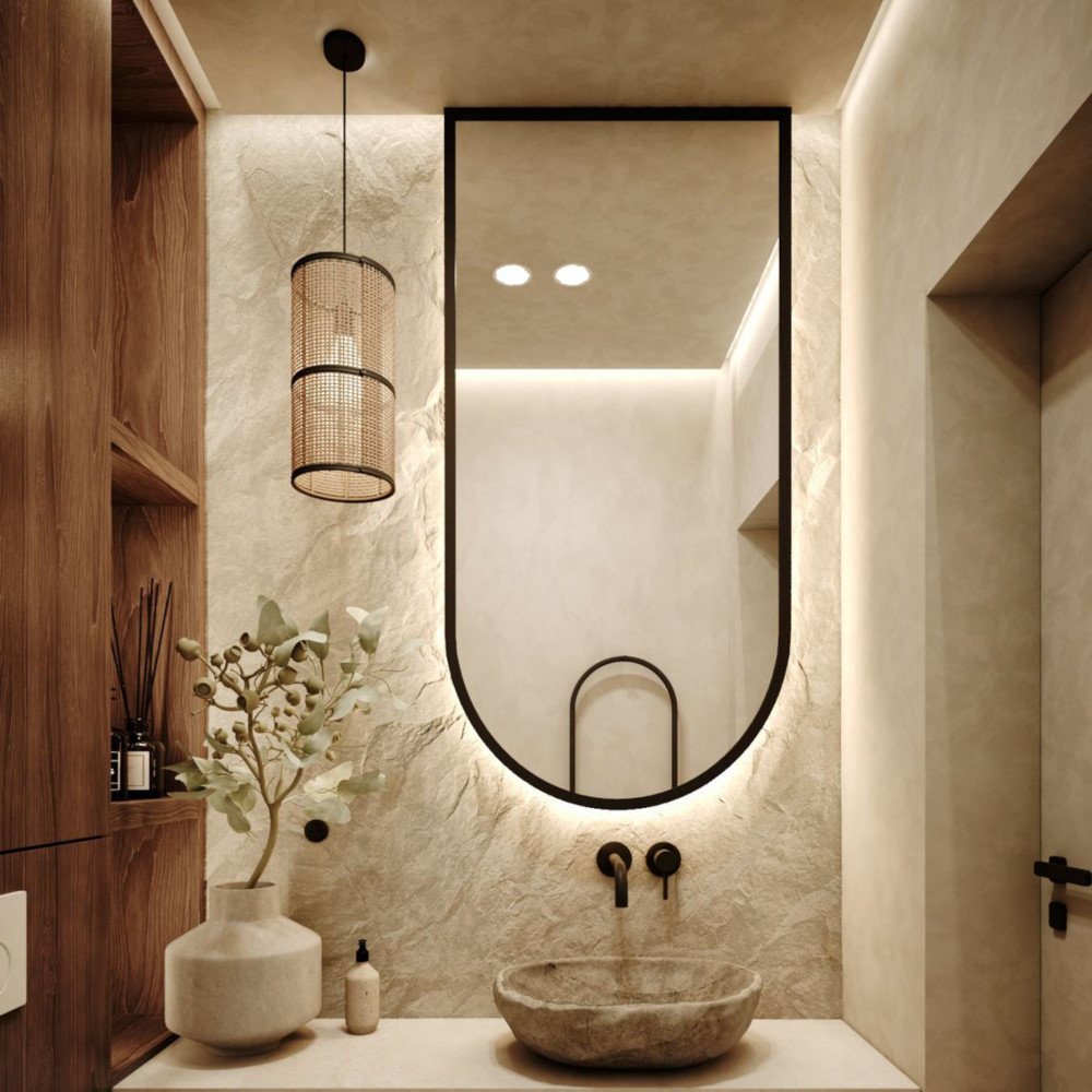 Oglinzi cu iluminare LED Arched