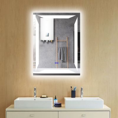 Oglinzi de baie Luminozitate, stil modern, oglindă LED fără ramă