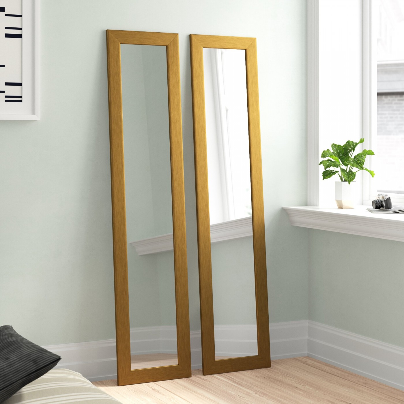 2 Piece Oswaldo Full Length Mirror