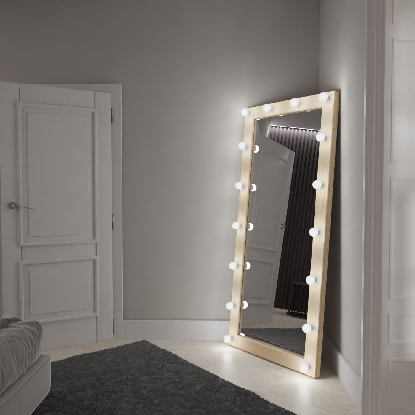 Hanover light brown wood