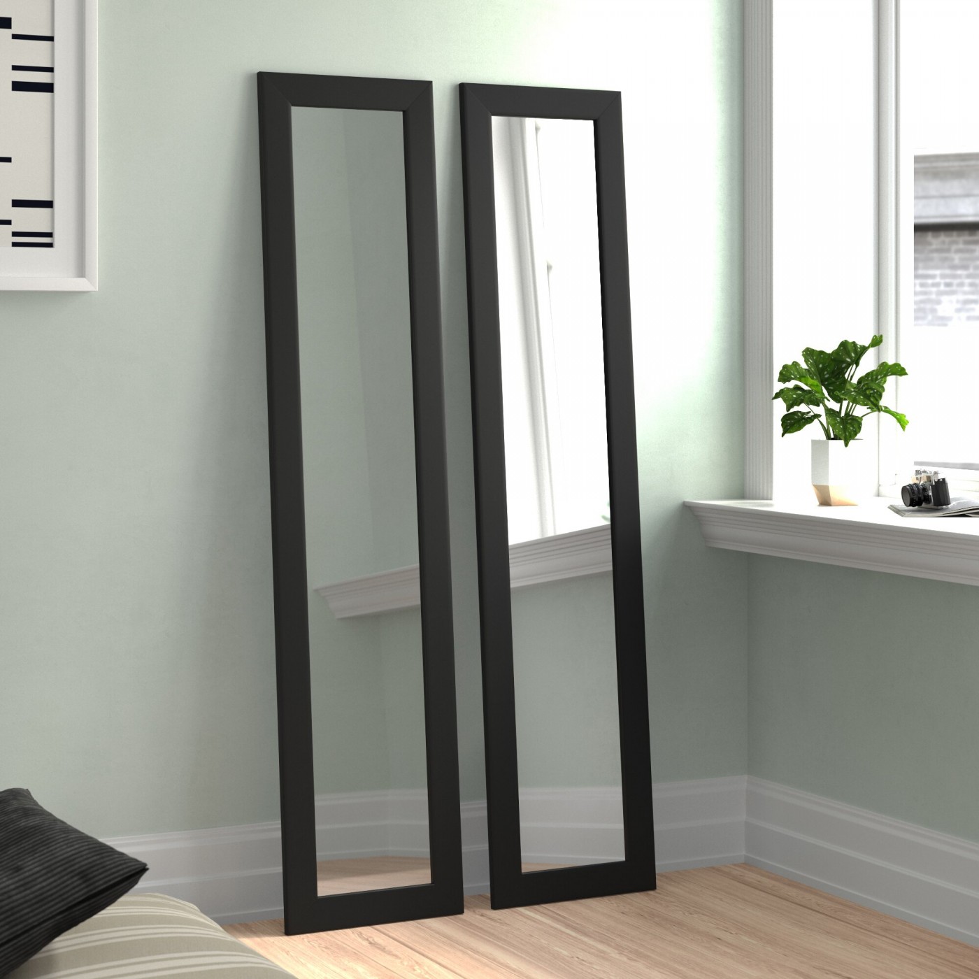 2 Piece Oswaldo Full Length Mirror