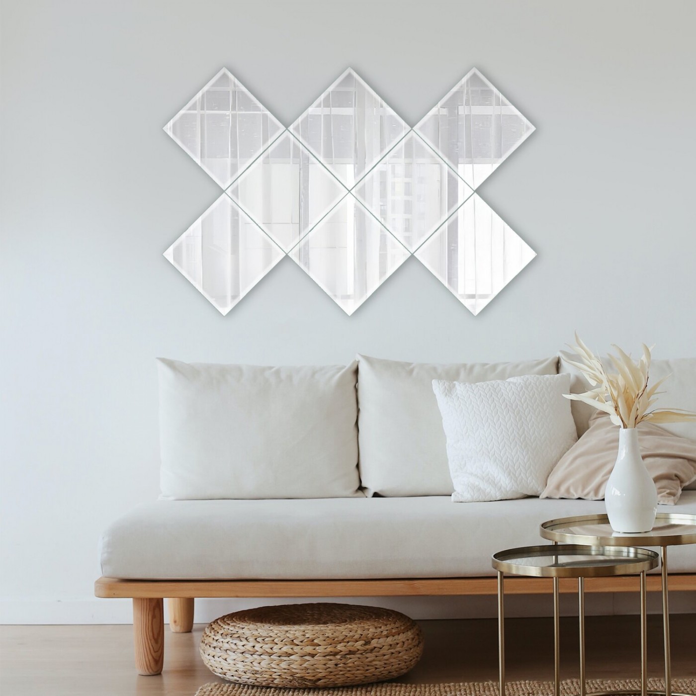 8 Piece Geismar Mirror Set