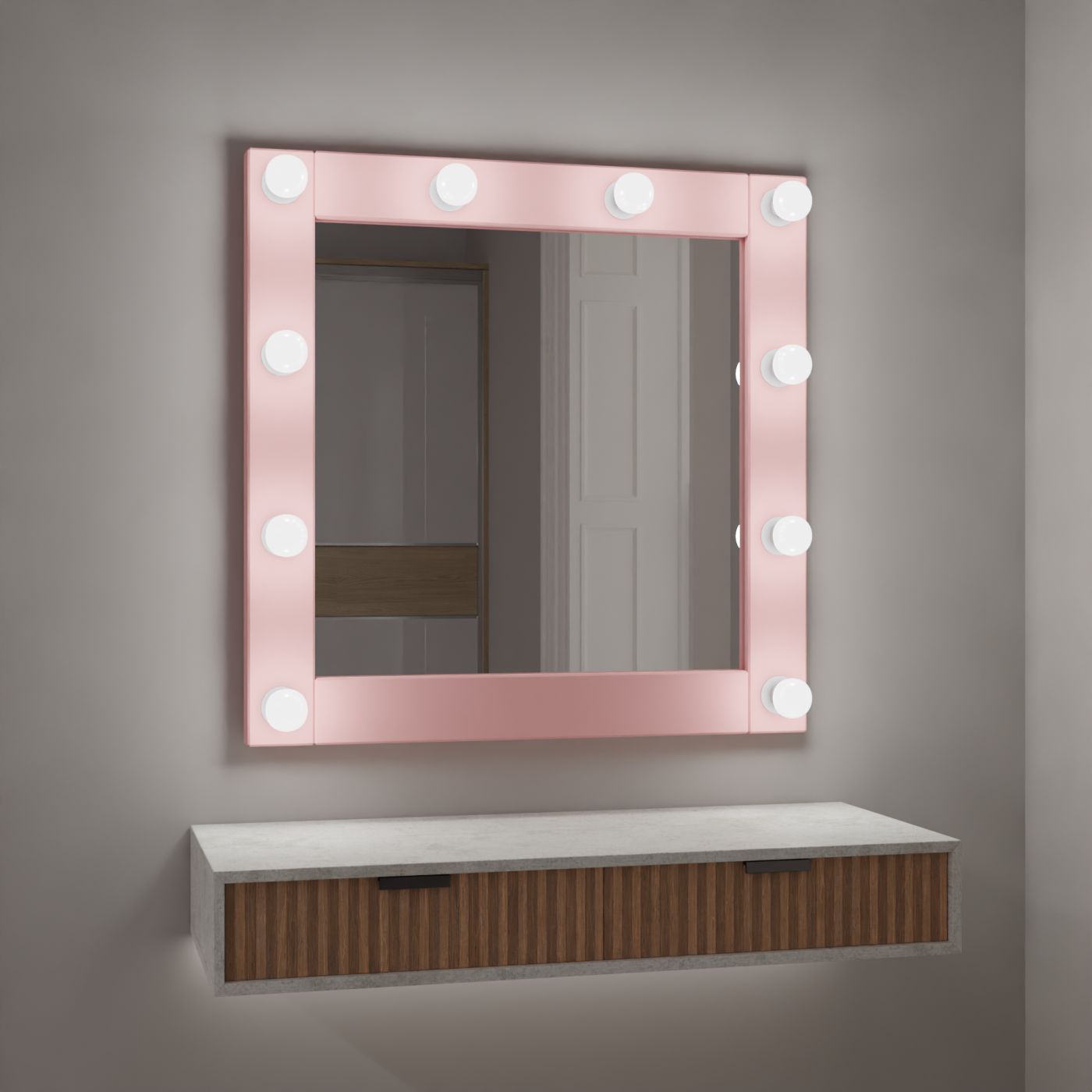 Broadway pink matte