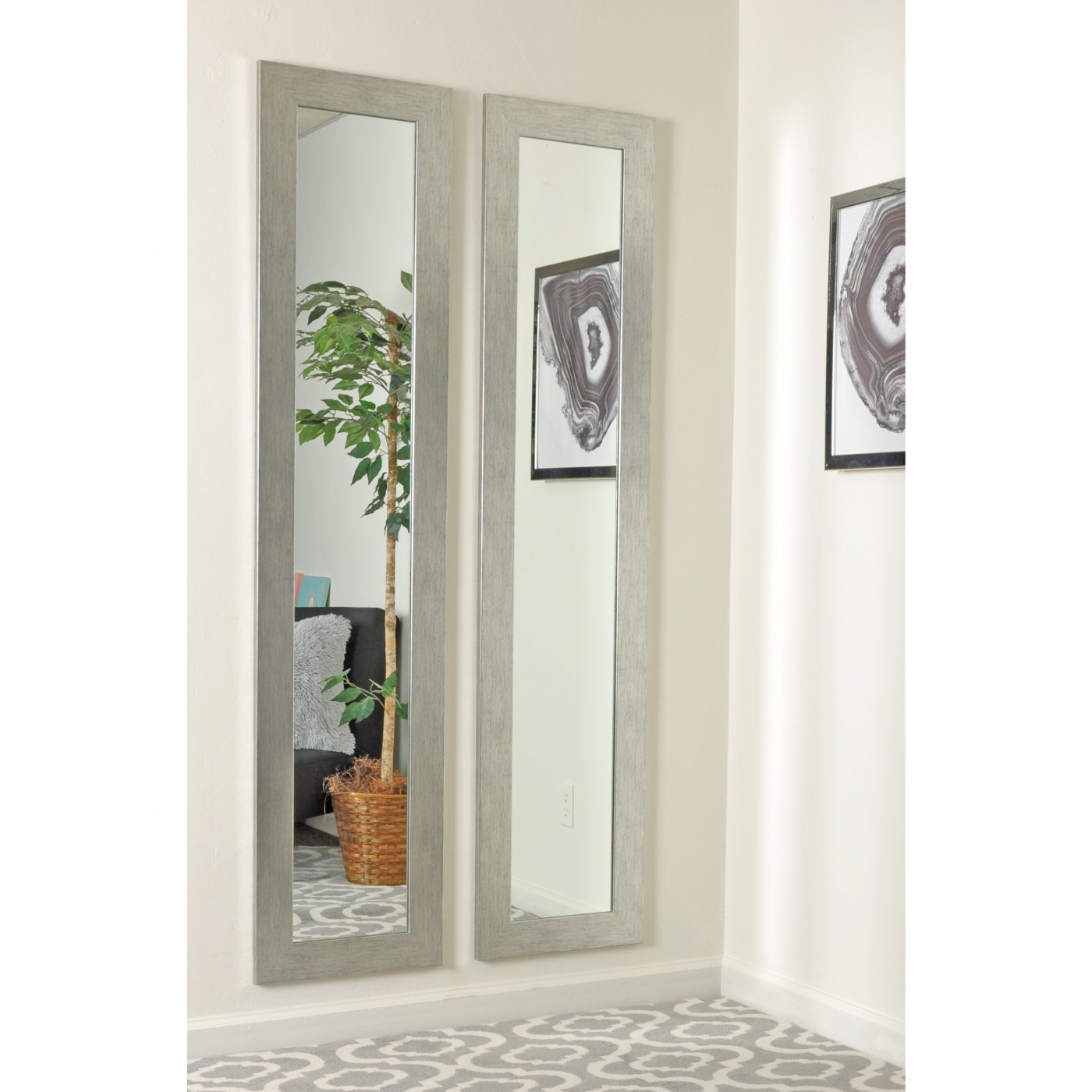 2 Piece Oswaldo Full Length Mirror