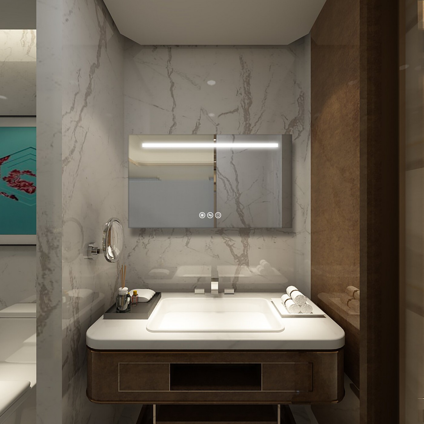Design multifuncțional care va simboliza rafinamentul în baie