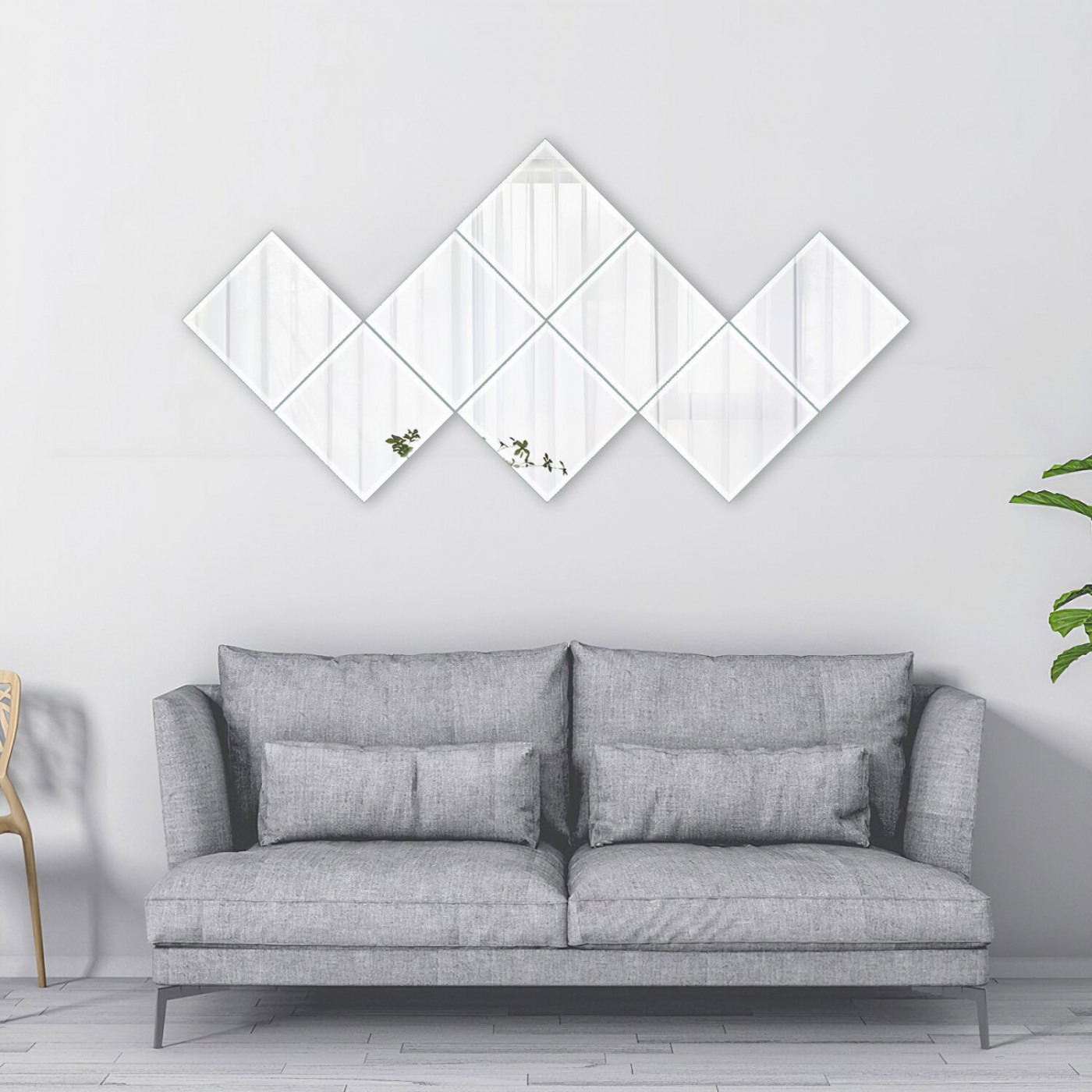 8 Piece Geismar Mirror Set