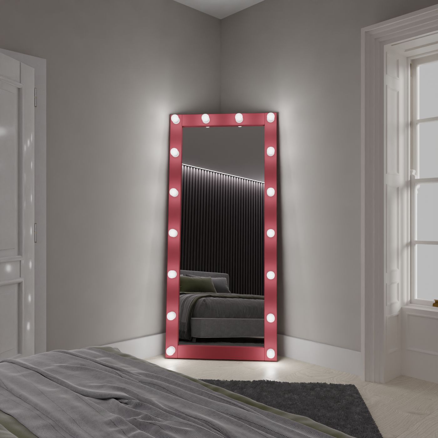 Hanover red matte
