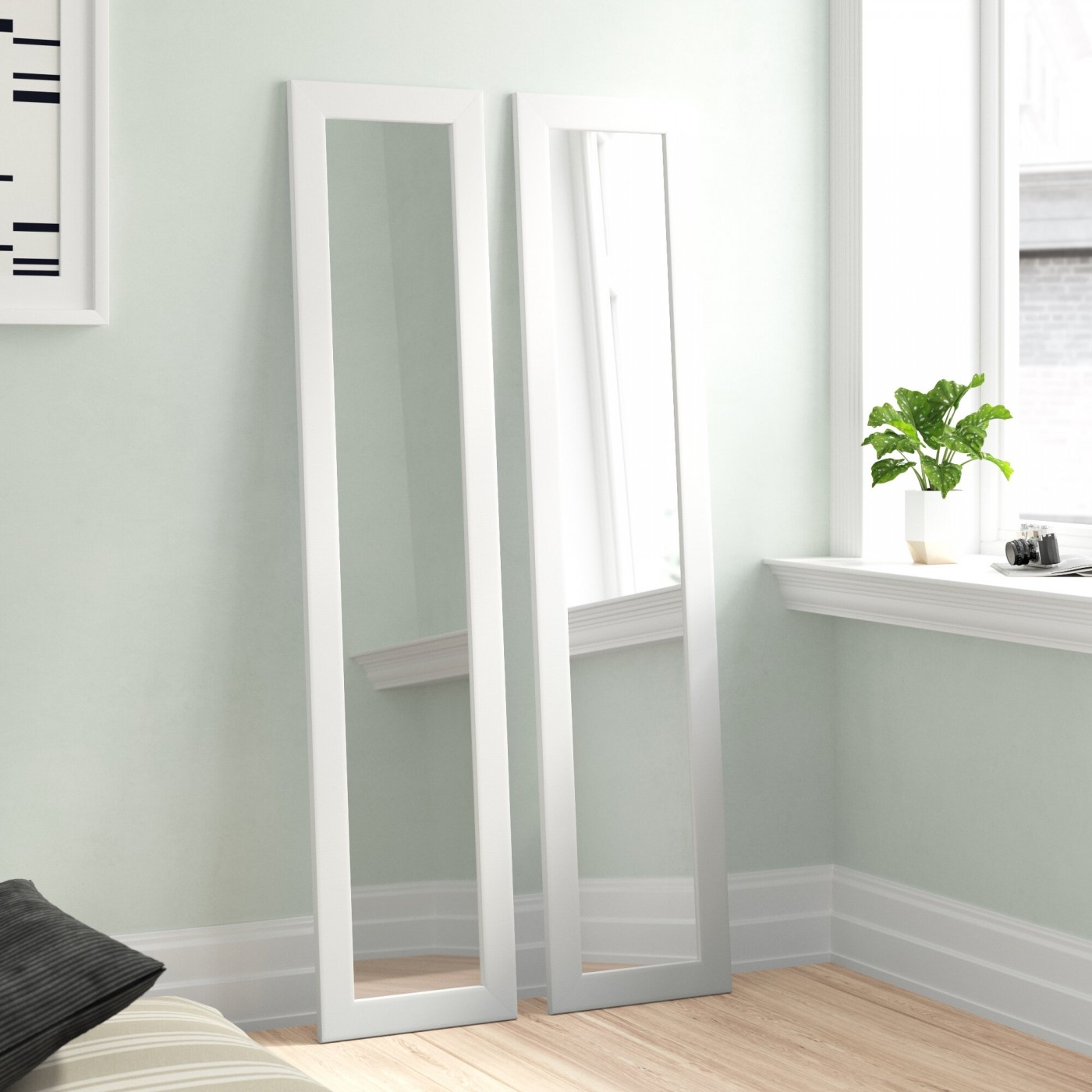 2 Piece Oswaldo Full Length Mirror