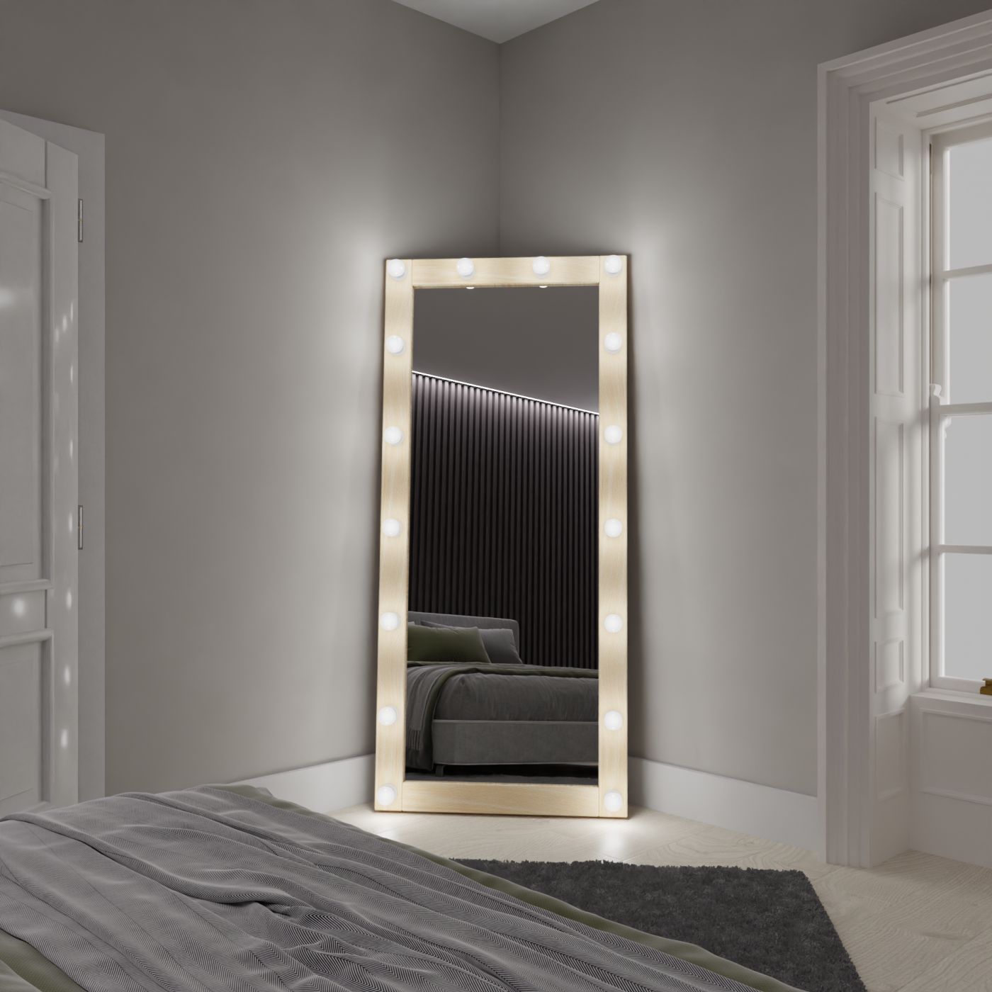 Hanover light brown wood